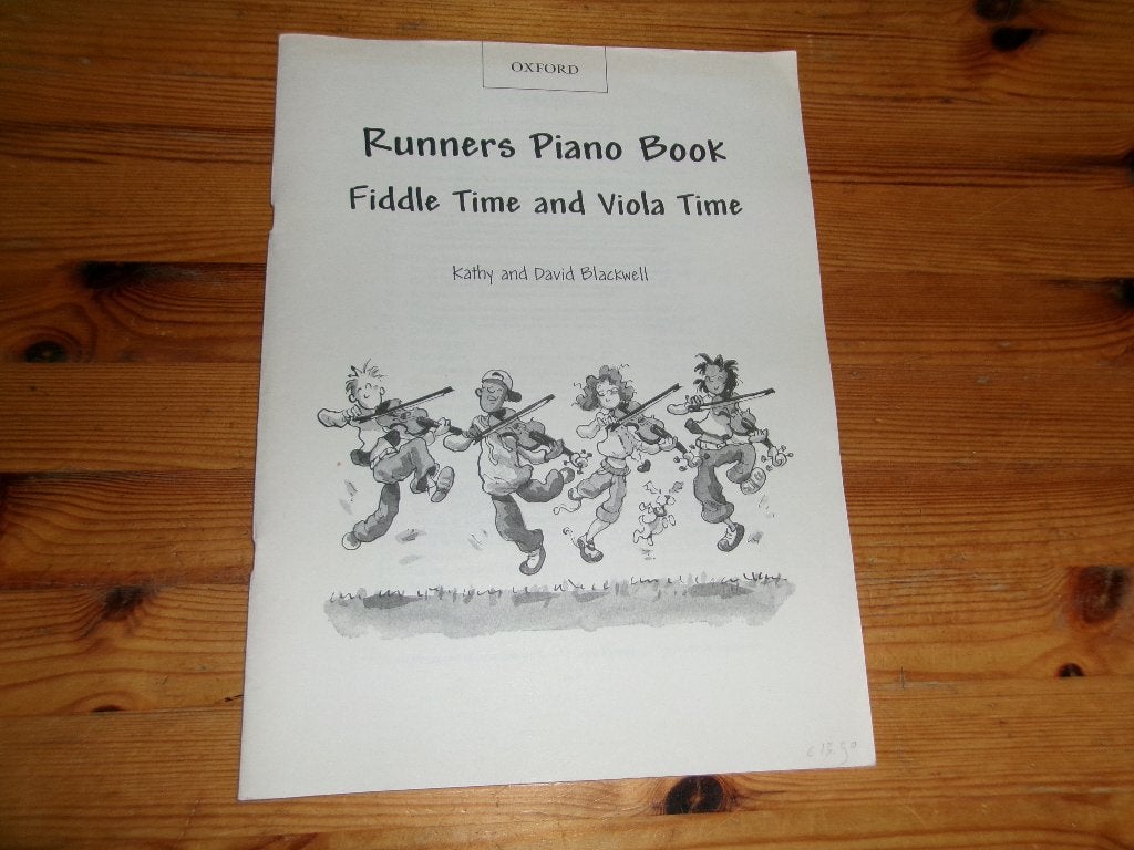Runners Piano Book - Fiddle time and Viola time - Blackwell, Gebruikt, Ophalen of Verzenden, Viool of Altviool, Artiest of Componist