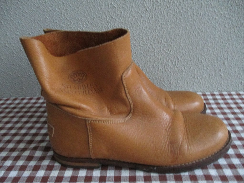 Leuke Vintage Laarsjes  maat 38 Retro Shabbies, Kleding | Dames, Shabbies, Bruin, Lage of Enkellaarzen, Ophalen of Verzenden