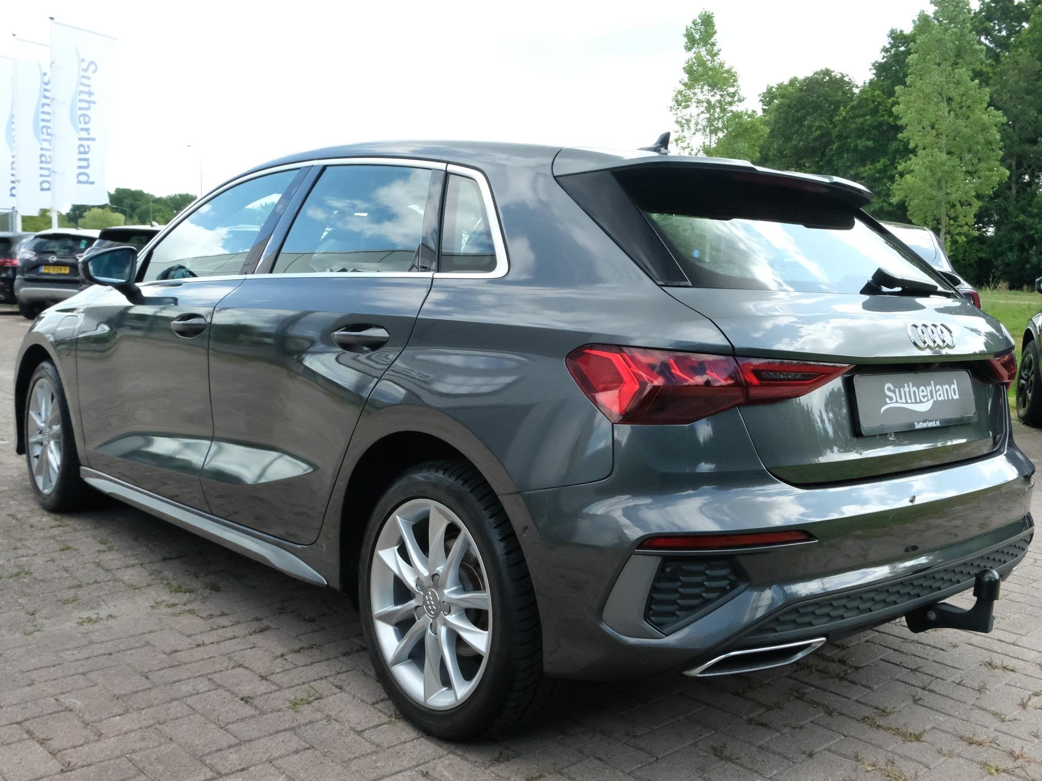 Audi A3 Sportback 40 TFSI S Line 204 PK | Trekhaak afneembaa, Auto's, Gebruikt, 4 cilinders, 1535 kg, 13 kWh