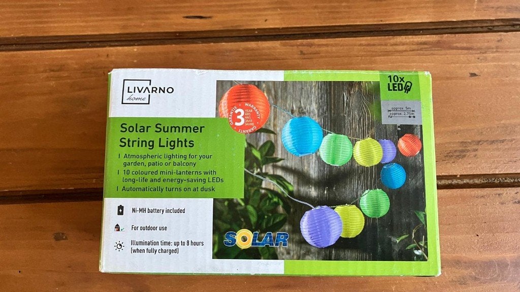 lichtsnoer Solar Summer String Lights, Zonne-energie, Minder dan 50 watt, Overige typen, Ophalen of Verzenden