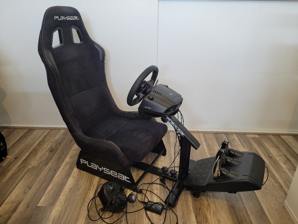 Playseat Logitech G923 TrueForce Racestuur+Pedalen+Shifter, Ophalen, Gebruikt, Logitech
