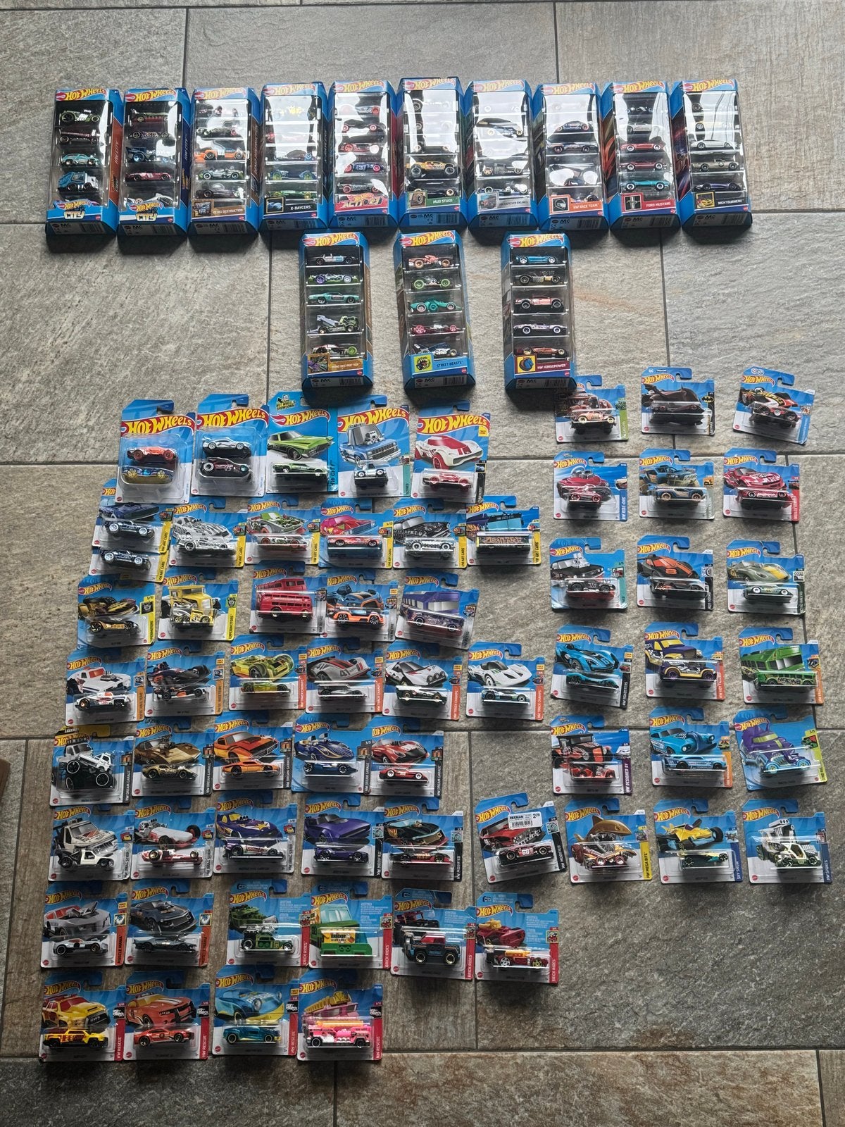 Grote collectie Hot Wheels auto's en 5-packs, Ophalen of Verzenden, Nieuw