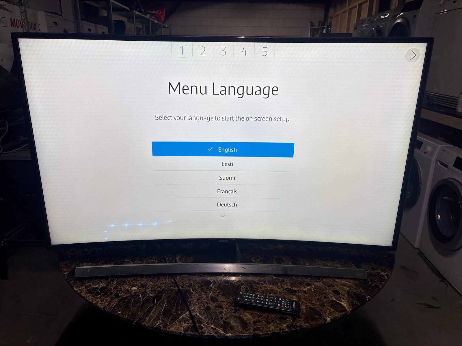 Samsung UE48JU6650S 48 inch Curved UHD Smart TV, Ophalen, Samsung, 100 cm of meer, 4k (UHD)