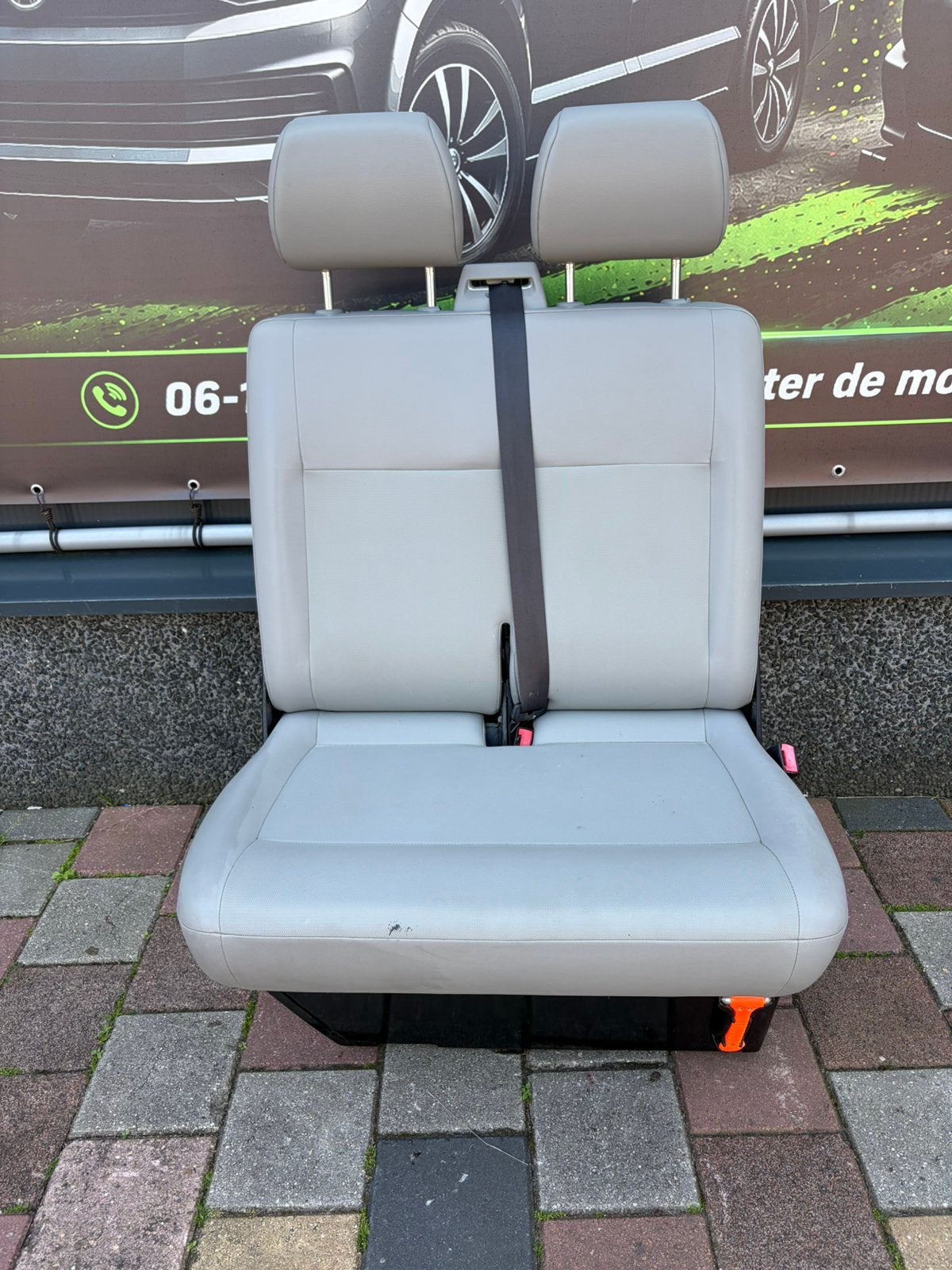 Vw Transporter T5 T6 Bijrijdersbank Bank Zetel Skai Leder, Ophalen