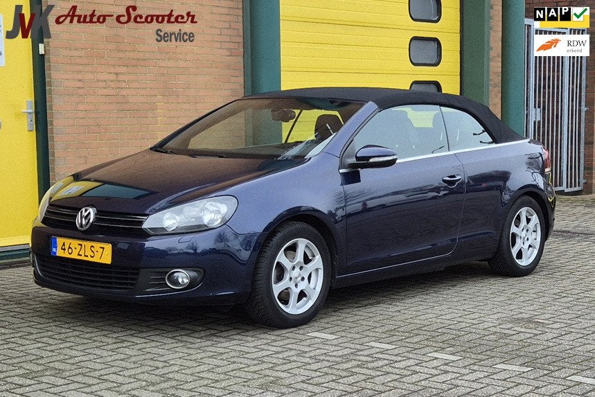 Volkswagen Golf Cabriolet 1.4 TSI Airco! Cruise Control! Tre, Auto's, Voorwielaandrijving, Euro 5, Stof, Gebruikt