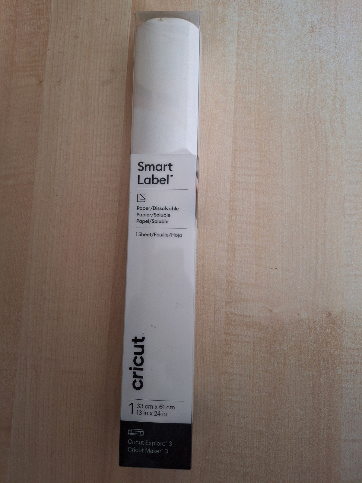 Cricut Smart Label - Oplosbaar Papier Wit (33x61 cm), Hobby en Vrije tijd, Ophalen of Verzenden, Nieuw, Knutselmateriaal, Cricut