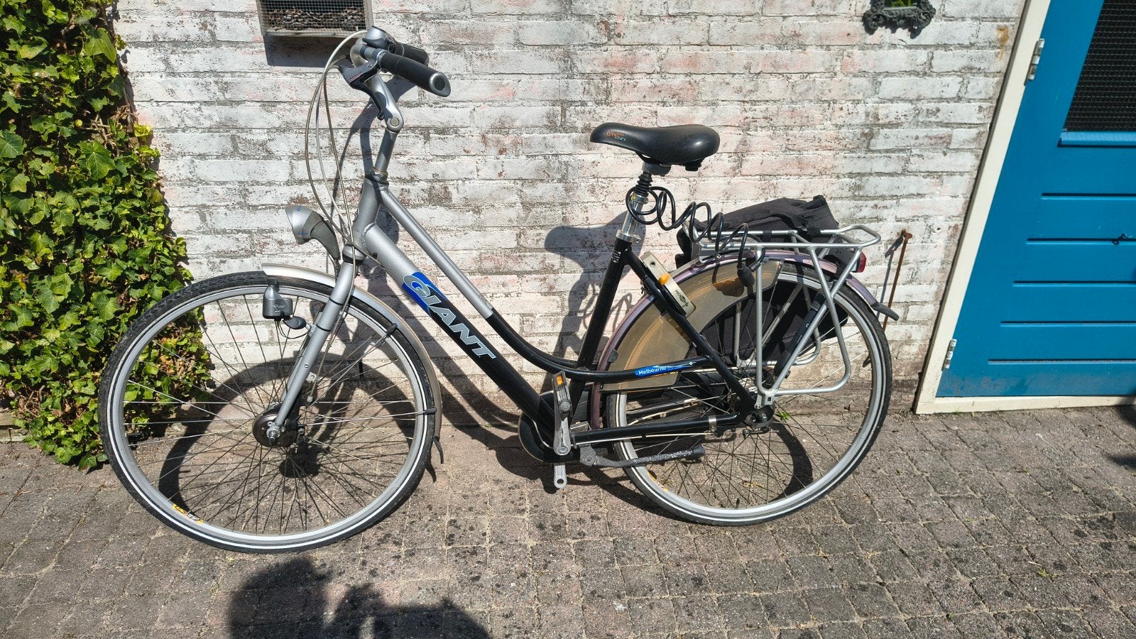 Giant Melbourne Damesfiets - 7 Versnellingen, Lage Instap, Fietsen en Brommers, Fietsen | Dames | Damesfietsen, Ophalen, Gebruikt