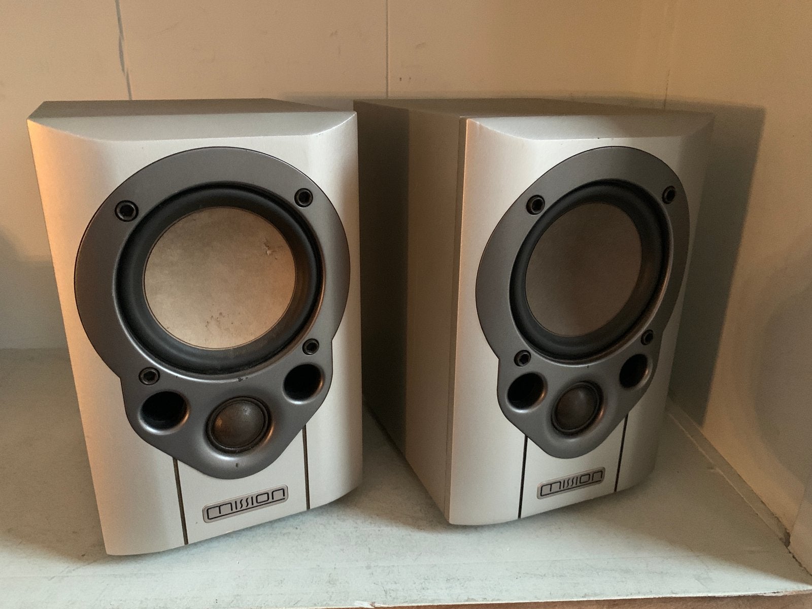 Mission M30i speakers - Compact en krachtig - Made in UK, Audio, Tv en Foto, Luidsprekers, Gebruikt, Minder dan 60 watt, Overige merken