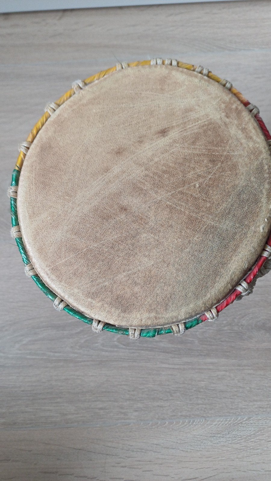 Mooie handgemaakte Djembe trommel African, Ophalen of Verzenden, Gebruikt, Overige merken