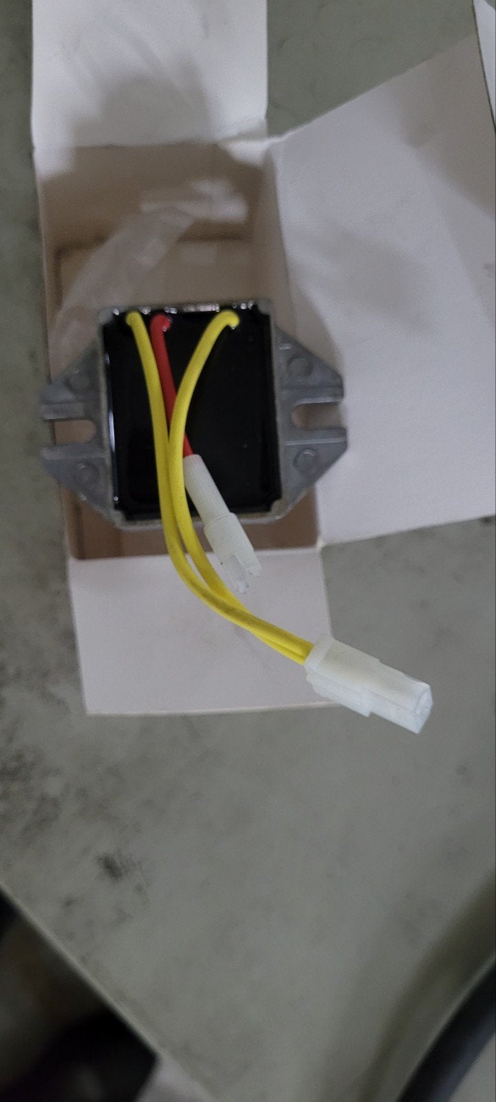spanningsregelaar honda zitmaaier, Ophalen