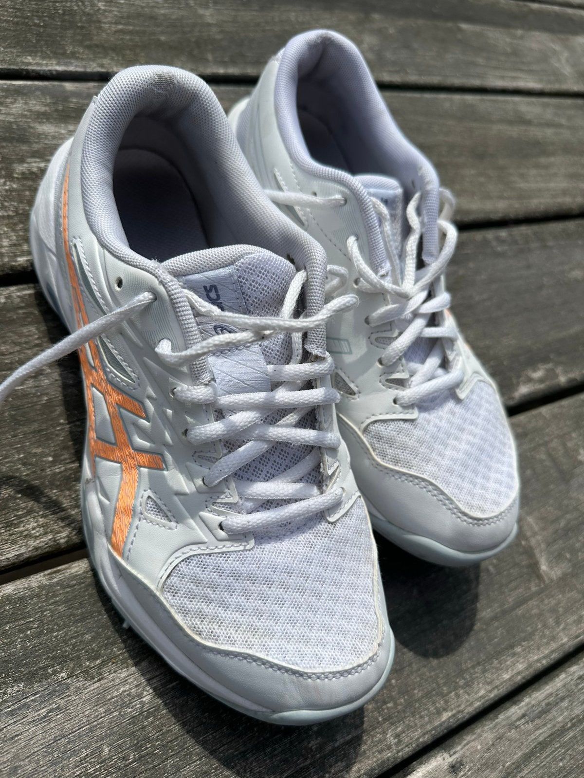 Goede Aesics handbalschoenen maat 38, Ophalen of Verzenden, Gebruikt