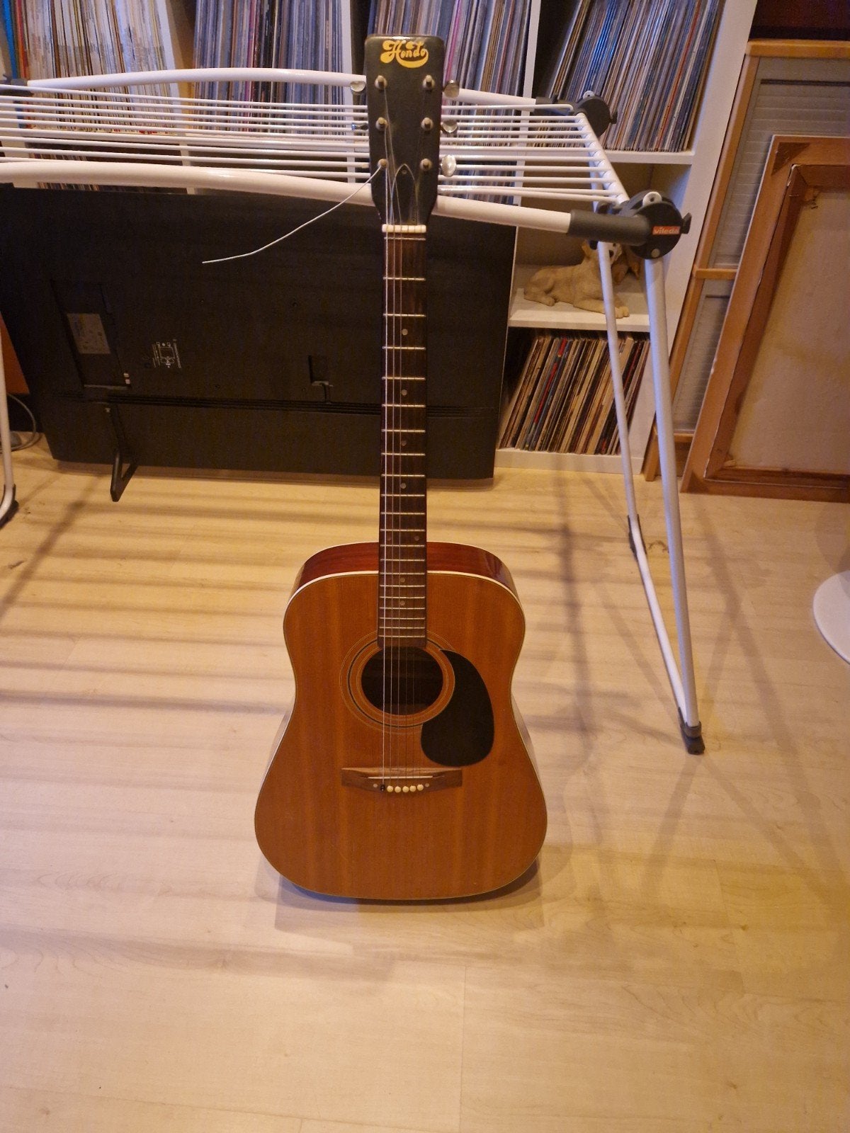 Hondo H155 Western gitaar - opknapper, Ophalen, Gebruikt, Western- of Steelstringgitaar