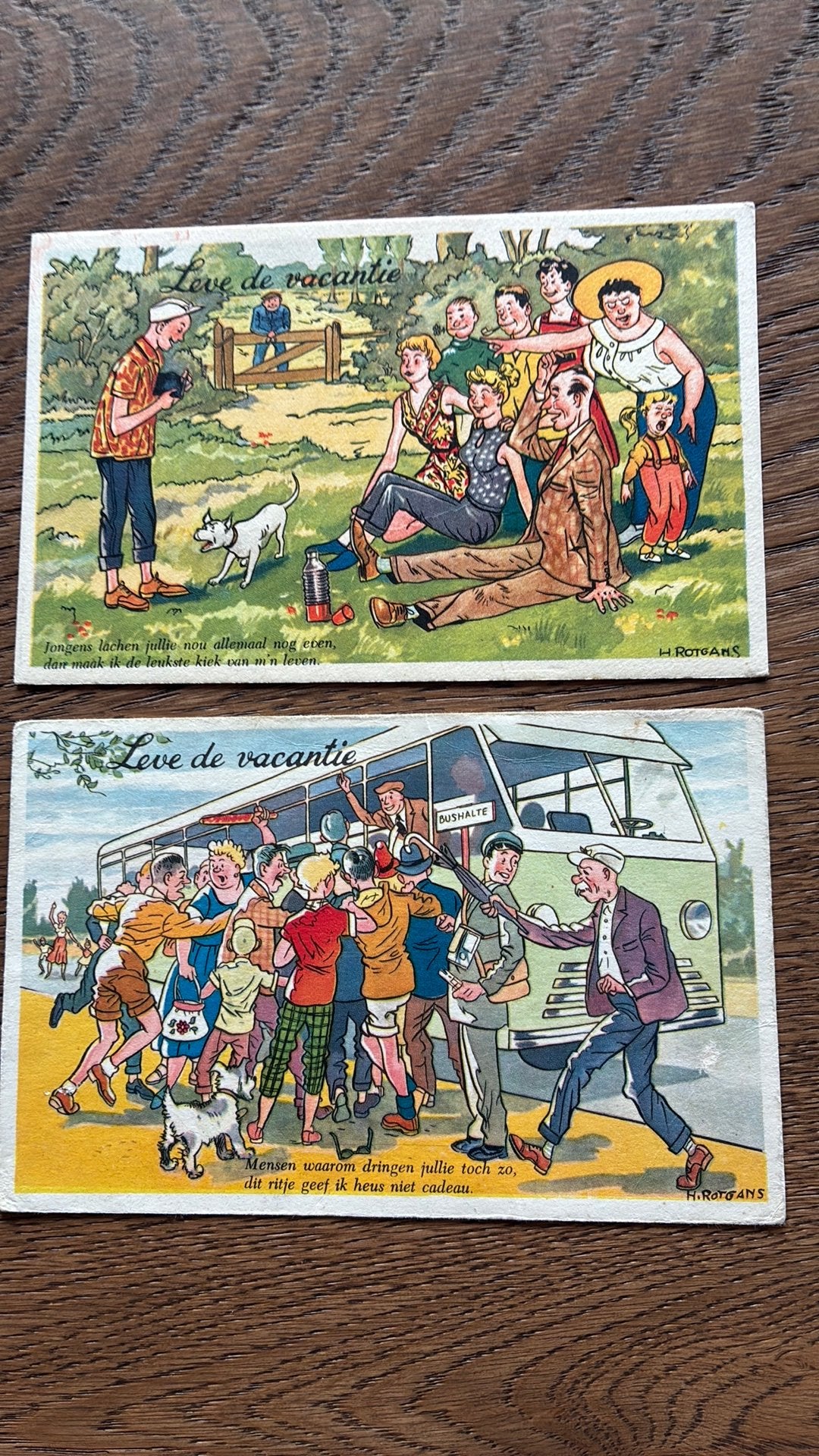 Leve de vacantie. K. ROTGANS, Verzamelen, Ophalen of Verzenden
