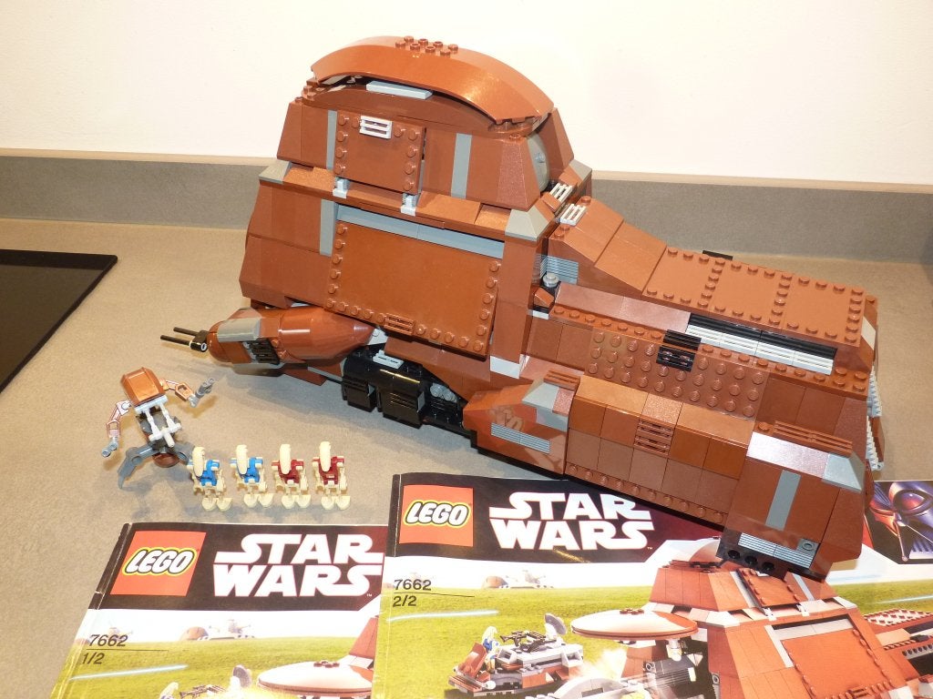 Lego Star Wars 7662 Trade Federation MTT, Gebruikt, Star Wars, Lego, Ophalen of Verzenden