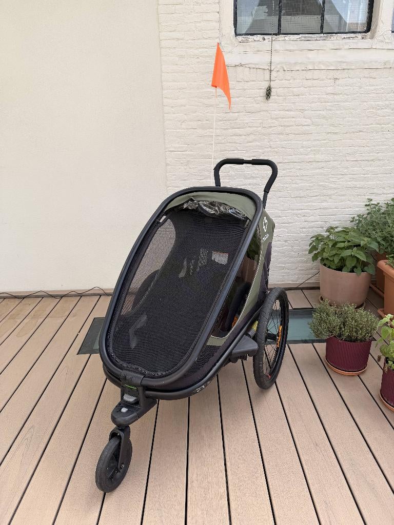 Hamax Outback Fietskar/ Kinderwagen 1 Zitplaats, Ophalen, Gebruikt, Opvouwbaar, 20 tot 40 kg