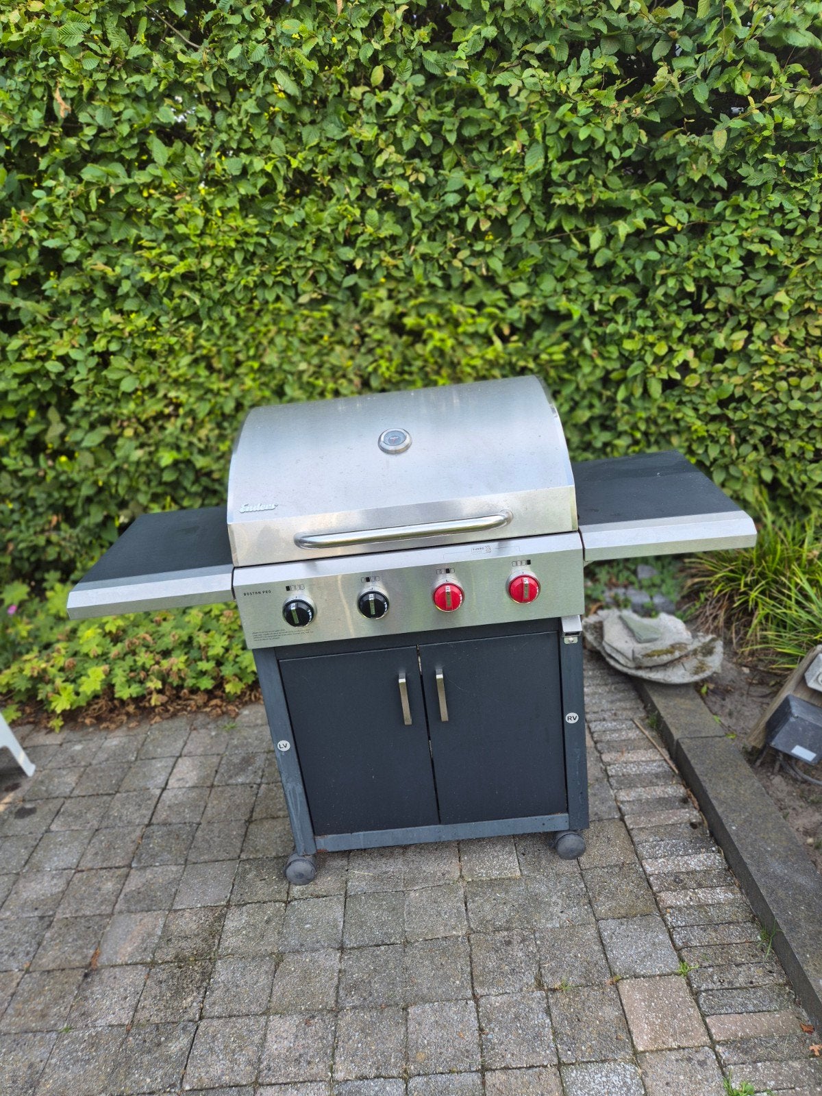 Enders Boston Pro 4 R Turbo II Gasbarbecue, Ophalen of Verzenden, Gebruikt