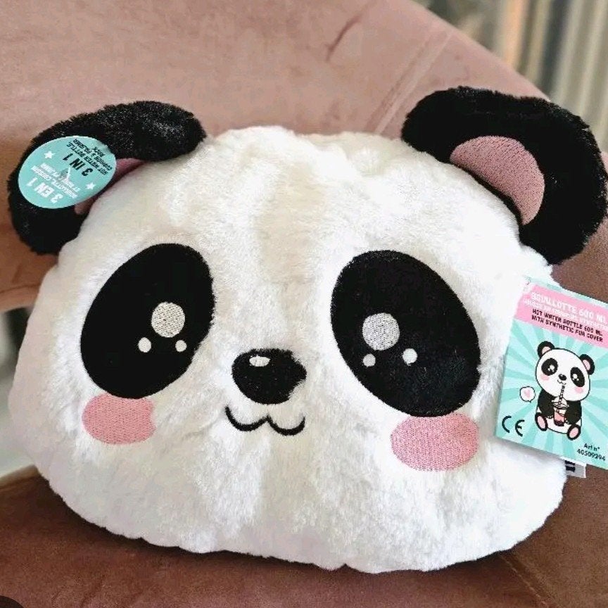 Kawaii Cadeauset met Panda Kussen, Masker & Crèmes, Kawaii Friendly, Onbekend, Nieuw, Ophalen of Verzenden