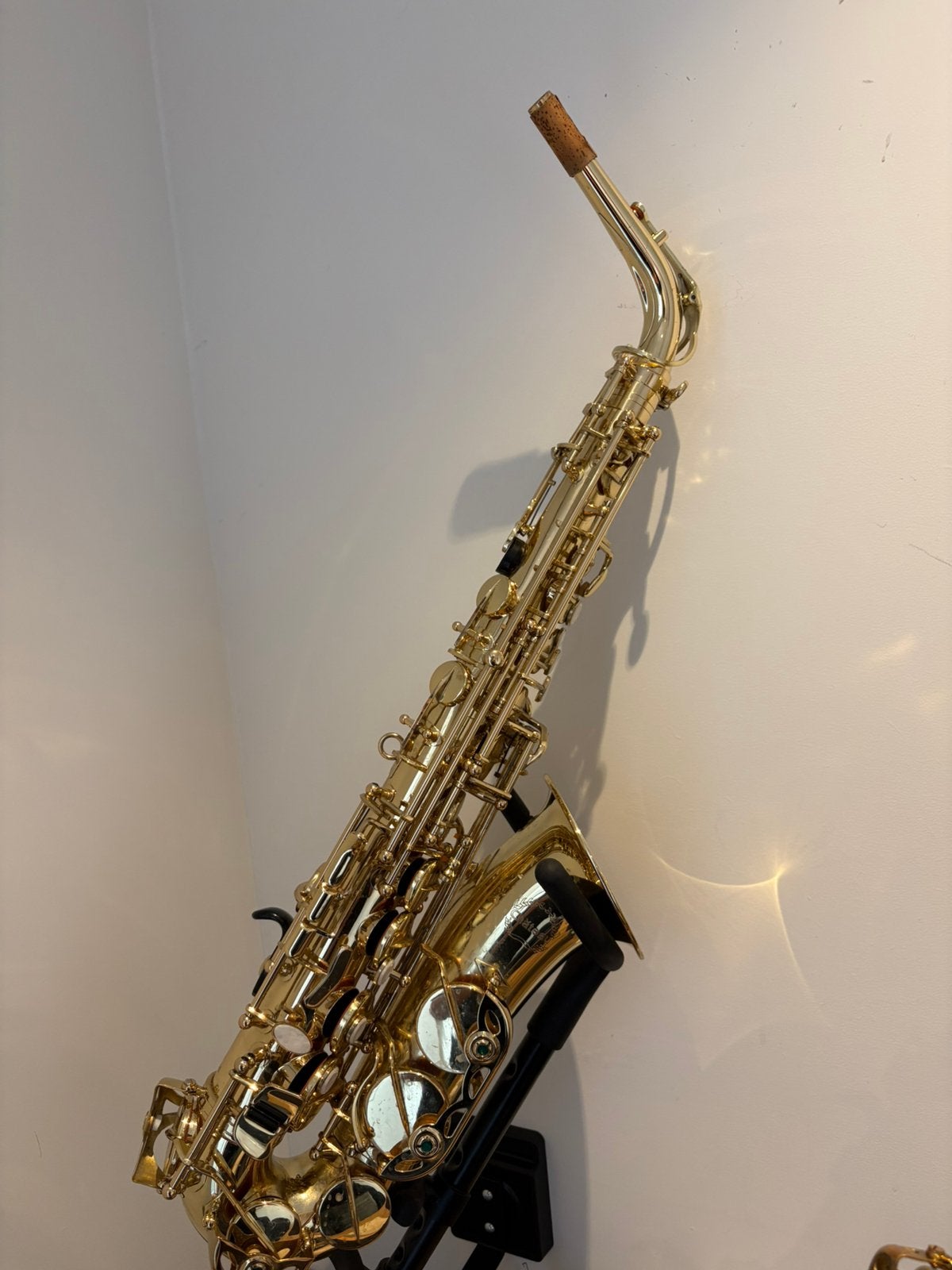 Chateau sax Sax opknapper / onderdelen / decoratie, Ophalen of Verzenden, Gebruikt, Tenor, Met koffer