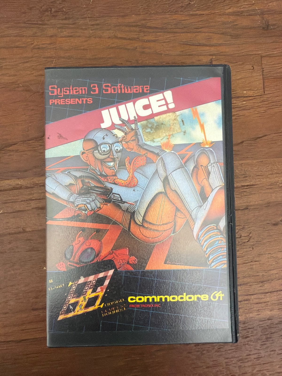 Juice! Commodore 64 Game - System 3 Software, Puzzel en Educatief, Gebruikt, 1 speler, Ophalen of Verzenden