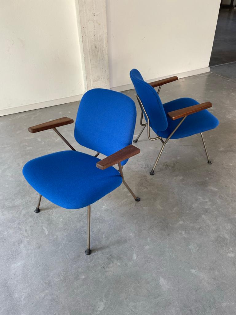 Vintage jaren 60 Gijs van der Sluis stoelen, Kvadrat Tonica, Ophalen, Gebruikt, ., 2de hands