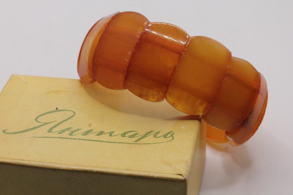 Stretch armband vintage Baltisch amber, Sieraden, Tassen en Uiterlijk, Armbanden, Overige materialen, Ophalen of Verzenden, Zo goed als nieuw