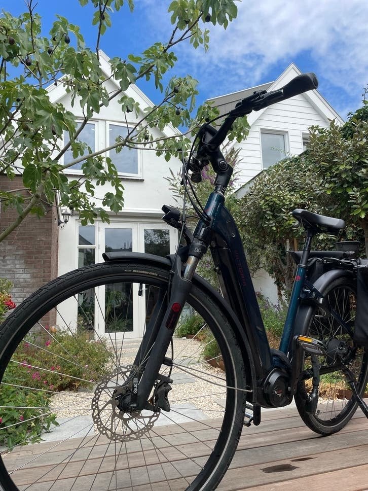 Victoria eTrekking 7.9 elektrische fiets met Bosch CX motor, Zo goed als nieuw, 51 tot 55 cm, 50 km per accu of meer, Ophalen