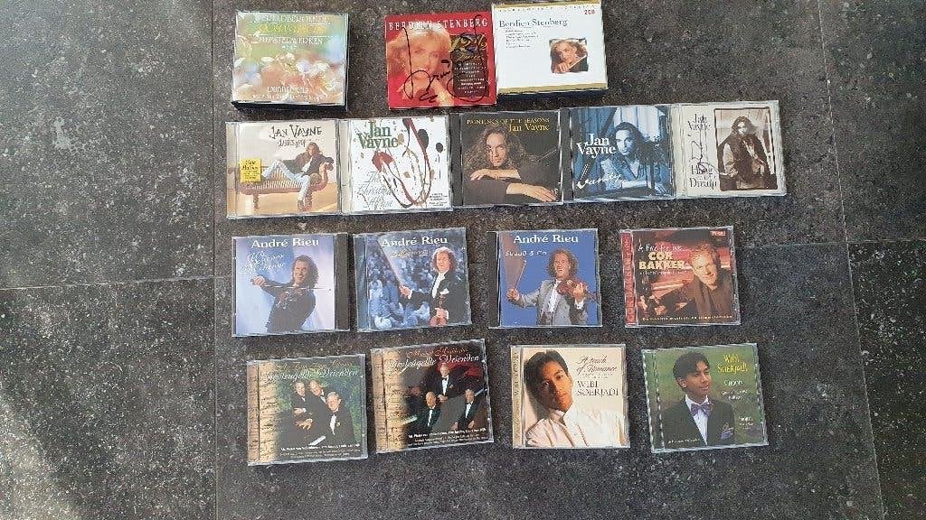 CD klassiek Berdien Stenberg Jan Vayne André Rieu Wibi Soerj, Ophalen of Verzenden, Modernisme tot heden, Zo goed als nieuw, Overige typen