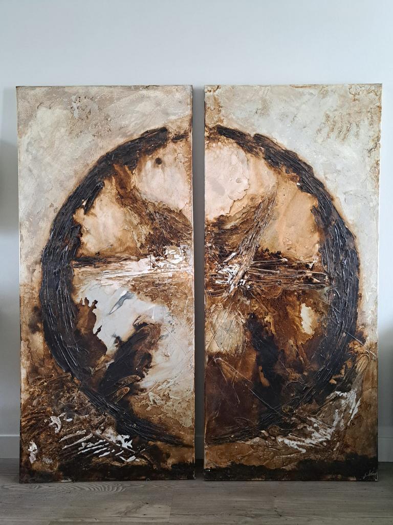 Schilderij Jan Kind Cobra Art Company, Antiek en Kunst, Ophalen