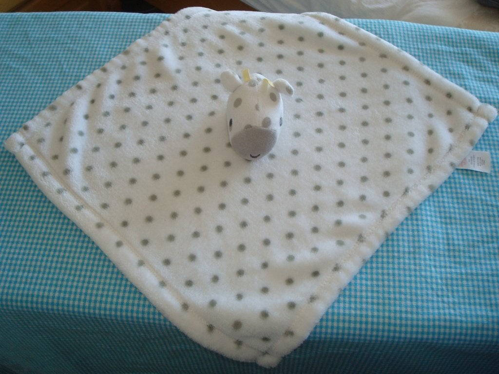Primark/ Early Days knuffeldoek kroeldoek wit/grijs stippen, Overige typen, Ophalen of Verzenden, Zo goed als nieuw, Wasbaar