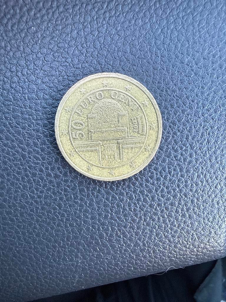 50 Euro Cent munt 2002, Ophalen of Verzenden, Overige landen, 50 cent, Losse munt