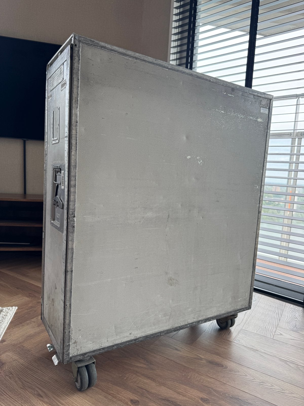 Unieke fullsize KLM vliegtuig trolley, Ophalen, Gebruikt