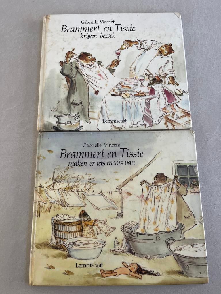 Brammert en Tissie boeken (2 stuks) - beschadigd, Gelezen, Fictie algemeen, Jongen of Meisje, Ophalen of Verzenden