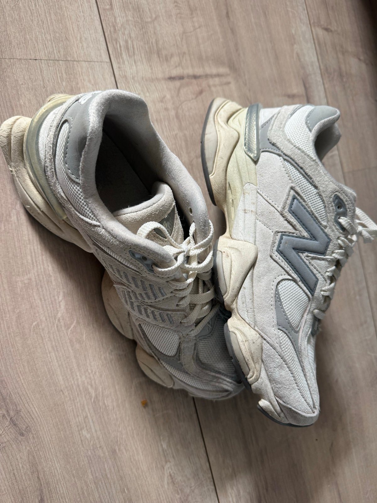 New Balance 9060 Sea Salt Grey - Maat 43, Overige kleuren, Ophalen of Verzenden, Sneakers of Gympen, Gedragen