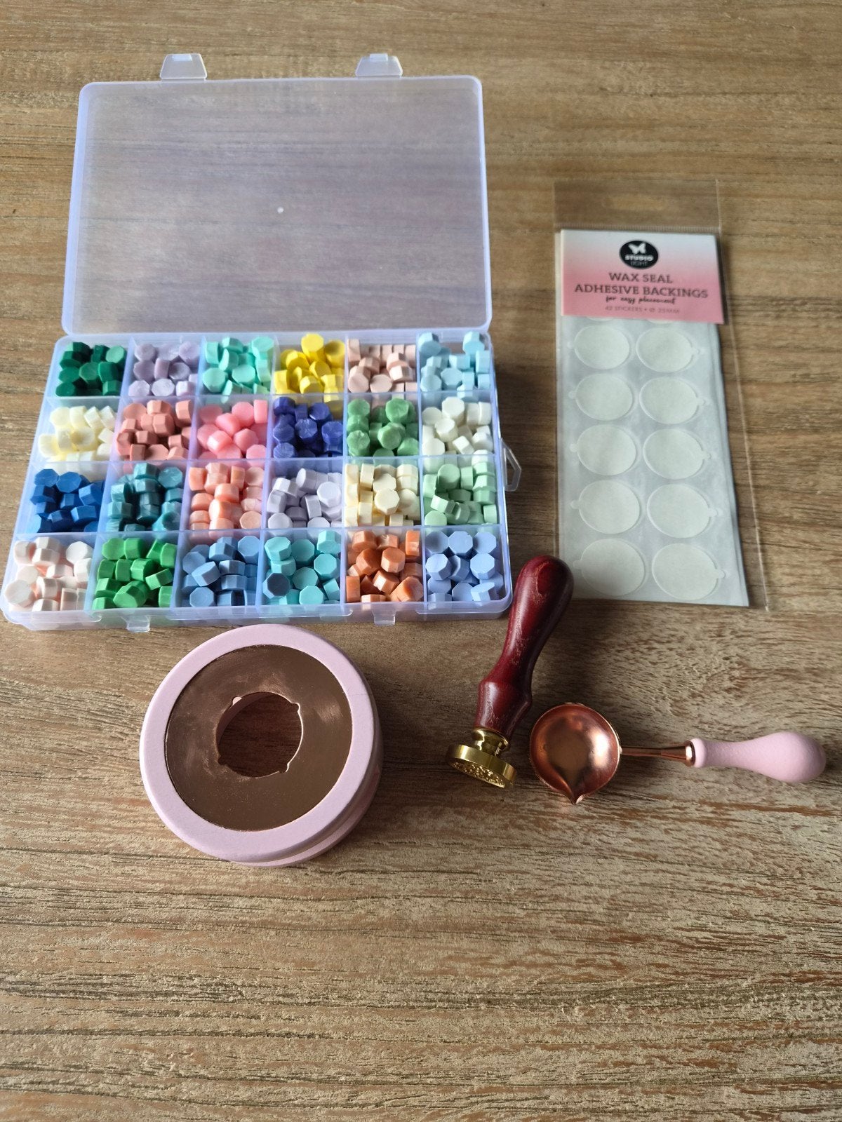 Complete set om waxzegels te maken, Ophalen of Verzenden