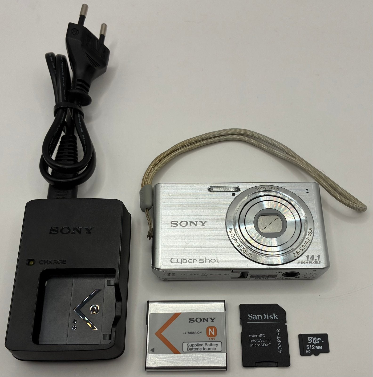 Sony Cyber-shot DSC-W610 - compact camera, Ophalen of Verzenden, Zo goed als nieuw, Sony, 8 keer of meer
