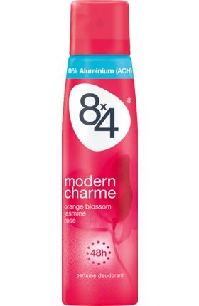 8x4 women Deospray Modern Charme, Ophalen of Verzenden, Nieuw, Deodorant of Bodyspray