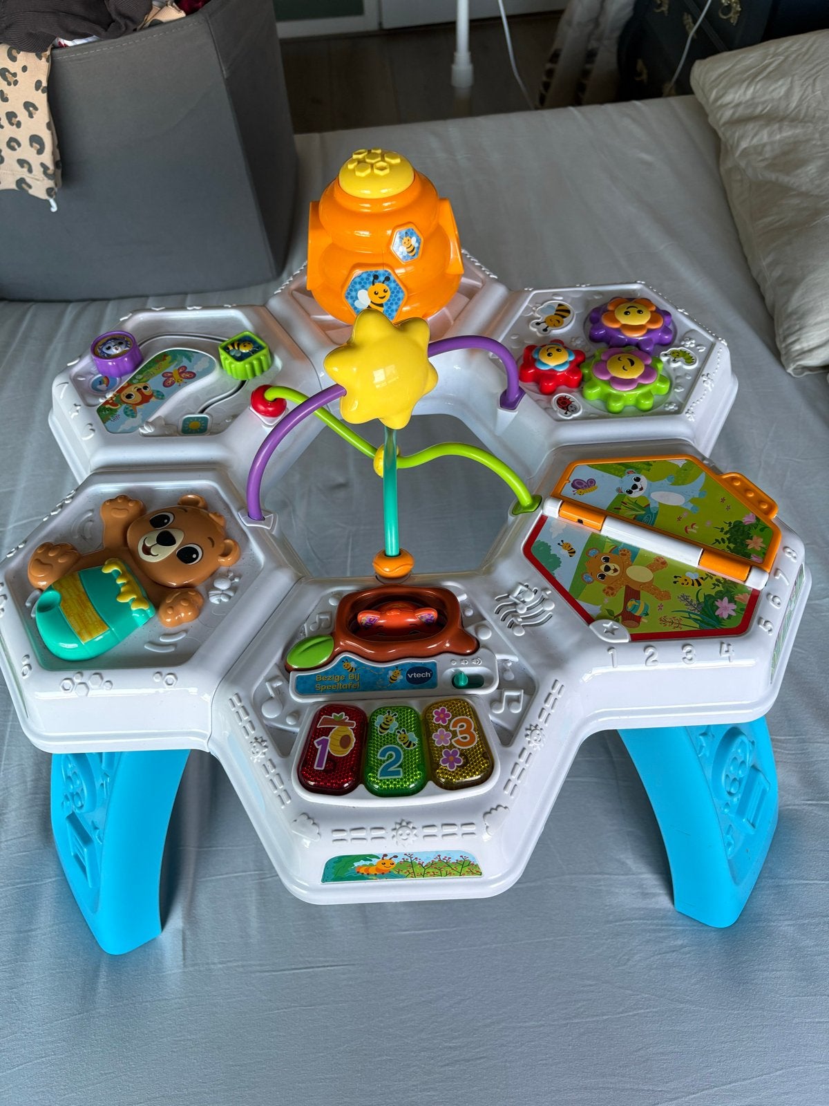 VTech Bezige Bijtjes Tafel - Zo goed als nieuw, Ophalen, Zo goed als nieuw, Overige typen, Met licht