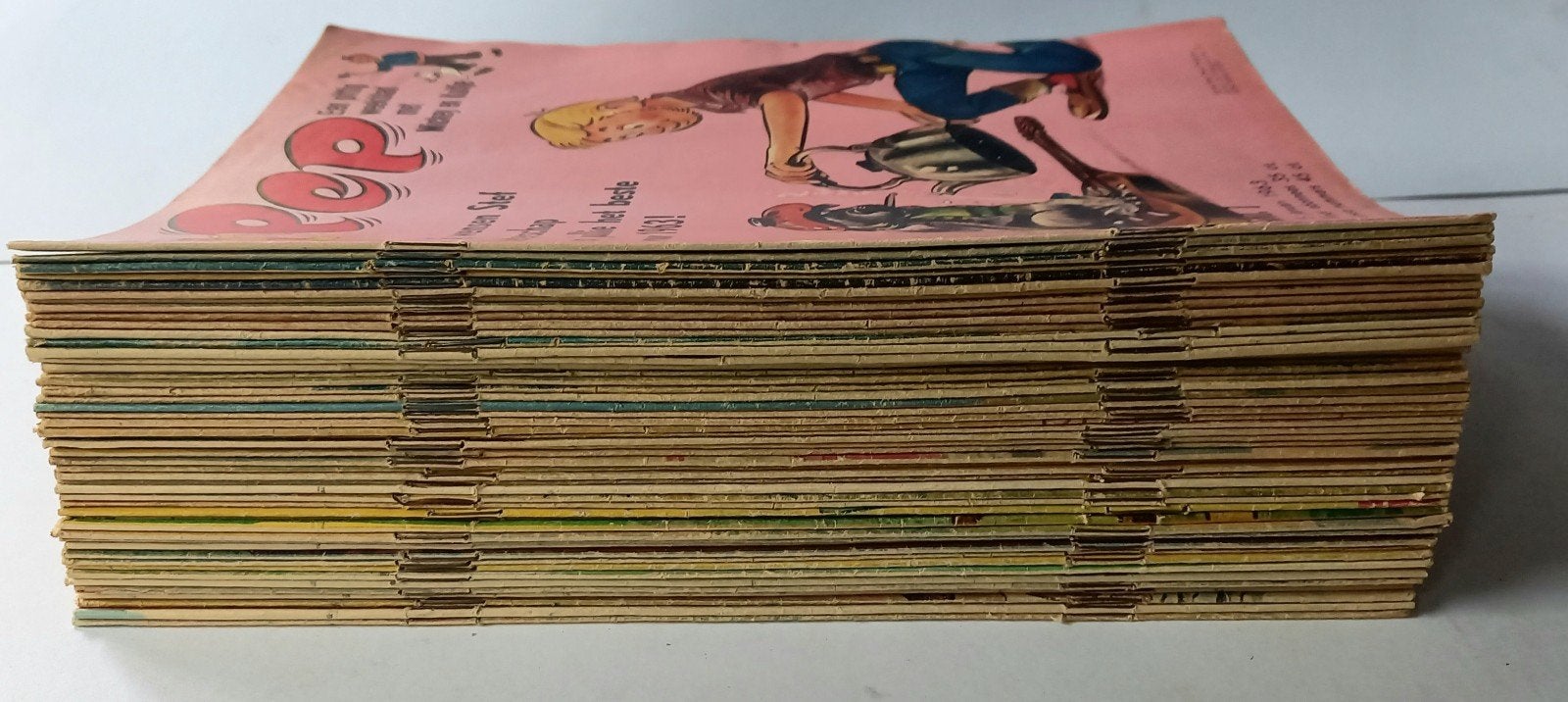 Pep 2e jaargang 1963 - Complete set 52 nummers - Eerste druk, Ophalen of Verzenden