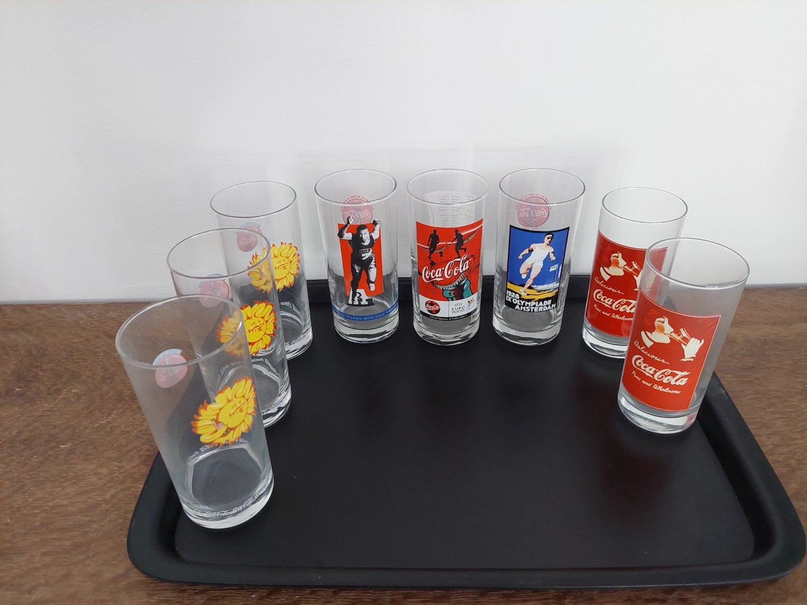 Coca-Cola - en andere glazen, Verzamelen, Glas en Borrelglaasjes, Ophalen, Zo goed als nieuw, Frisdrankglas