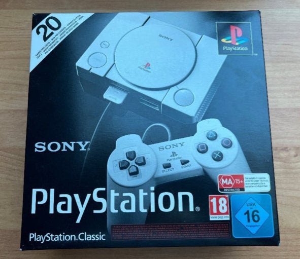 PlayStation Classic Mini - Nieuw en Ongeopend, Spelcomputers en Games, Ophalen, Nieuw, Met 1 controller, Met games