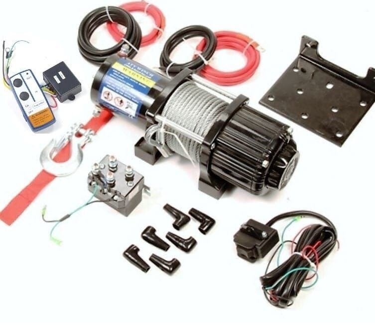 Kabellier elektrisch, 12V, 4500 Lbs, Ophalen of Verzenden