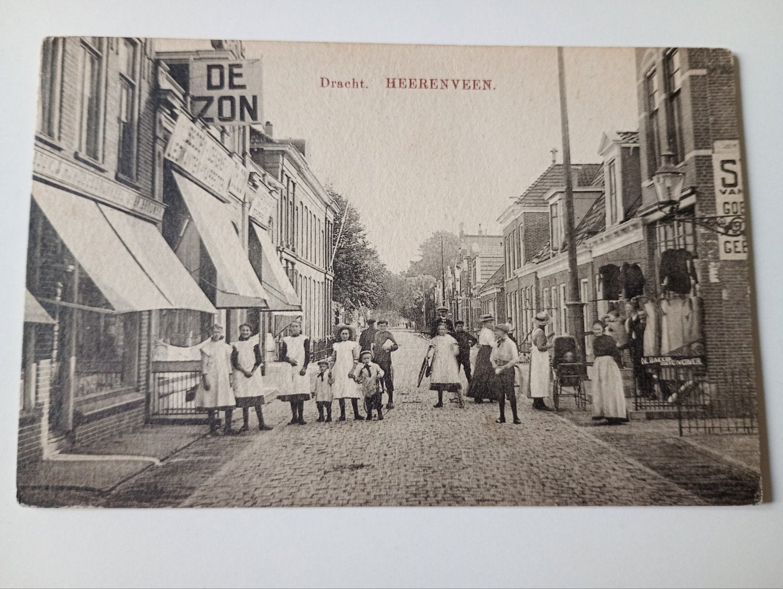 Heerenveen Dracht 1915, Ophalen of Verzenden, Voor 1920, Gelopen, Friesland