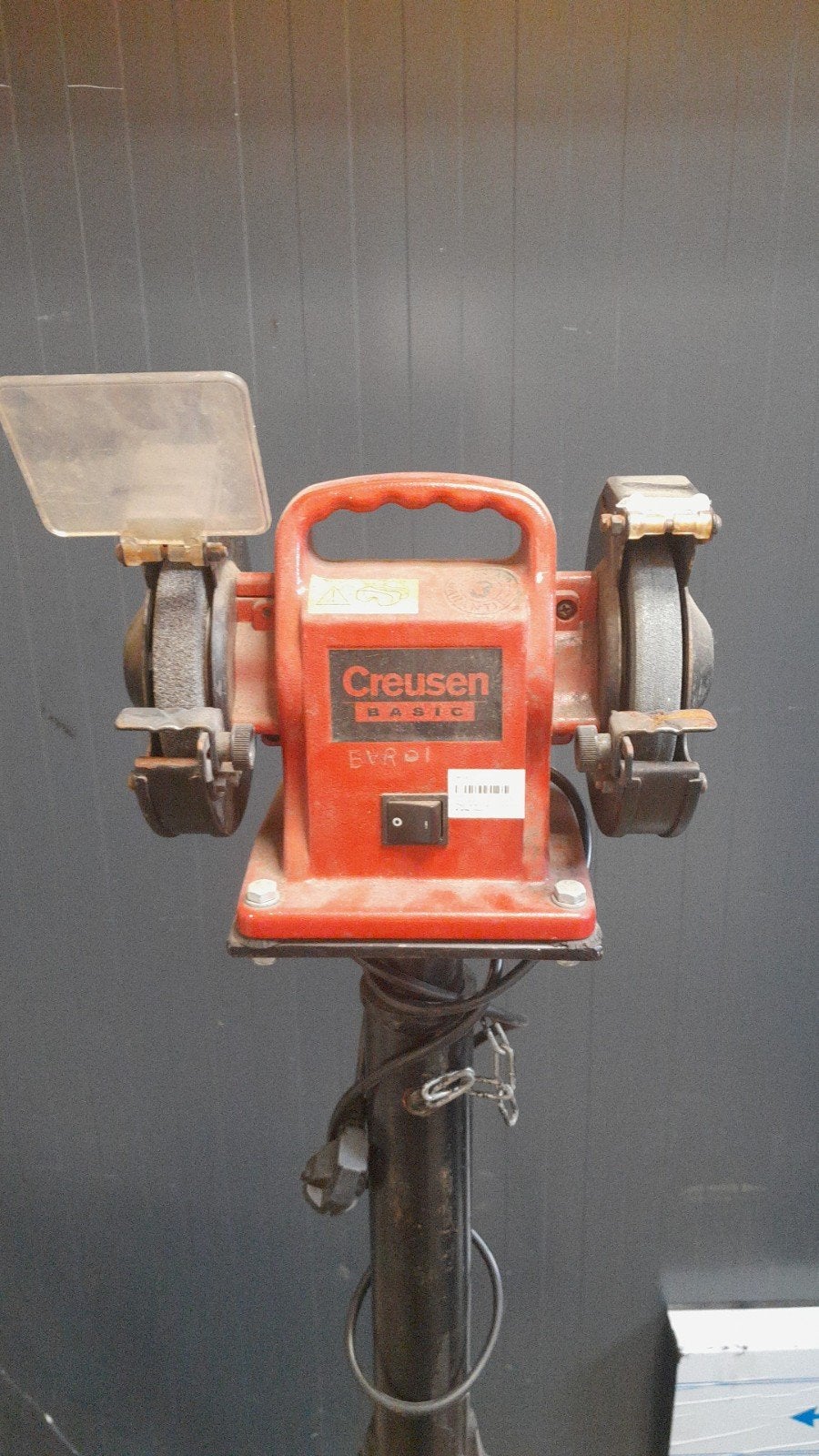 Creusen Basic EVRDI Werkbankslijpmachine met standaard, Doe-het-zelf en Verbouw, Ophalen of Verzenden