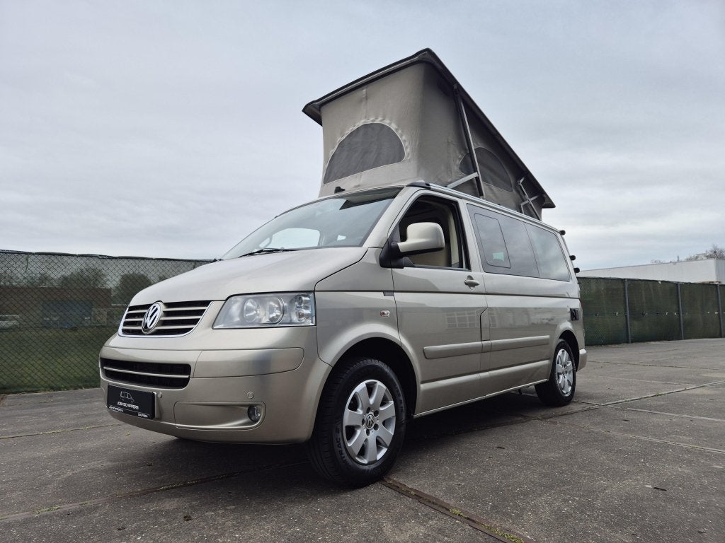 Volkswagen Vw T5 California 2.5TDI Comfortline 130pk! hefdak, Airbags, Buscamper of Camperbus, Volkswagen, Luifel