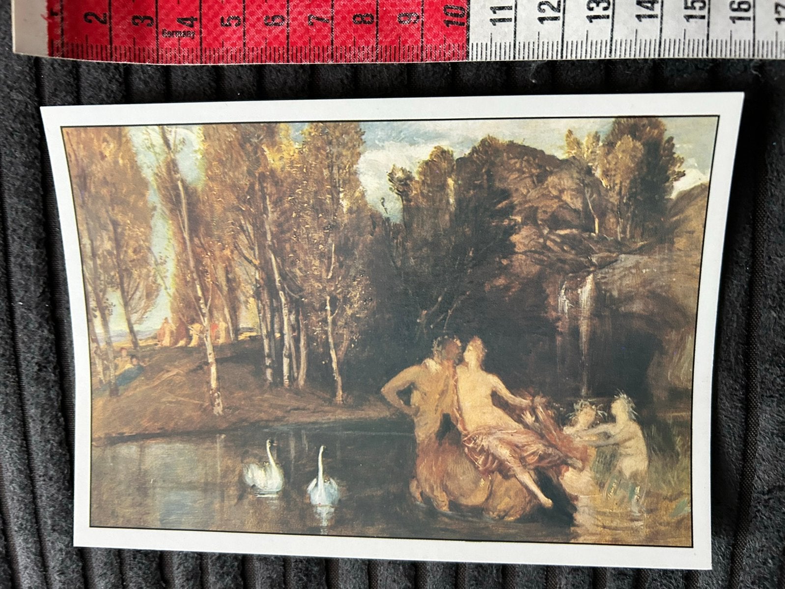 424. Informatie kunstkaart Arnold Bocklin, Ophalen of Verzenden, 1980 tot heden