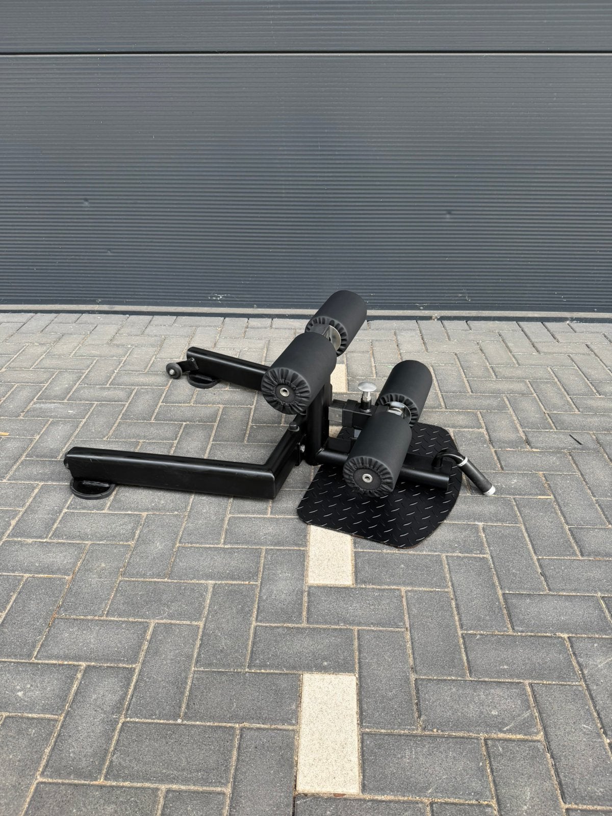 Sissy Squat Bench Lifemaxx Squat Fitness Core Buik Benen, Ophalen, Gebruikt, Buik, Fitnessbank