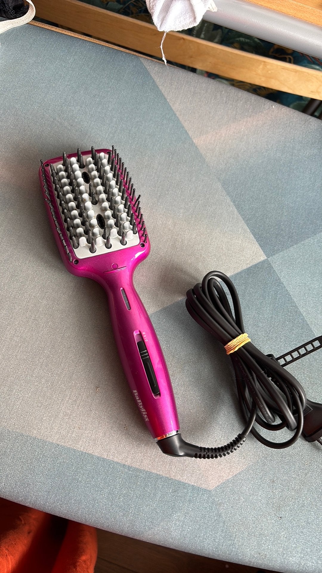 Electrishe borstel Babyliss, Ophalen of Verzenden, Gebruikt, Kam of Borstel