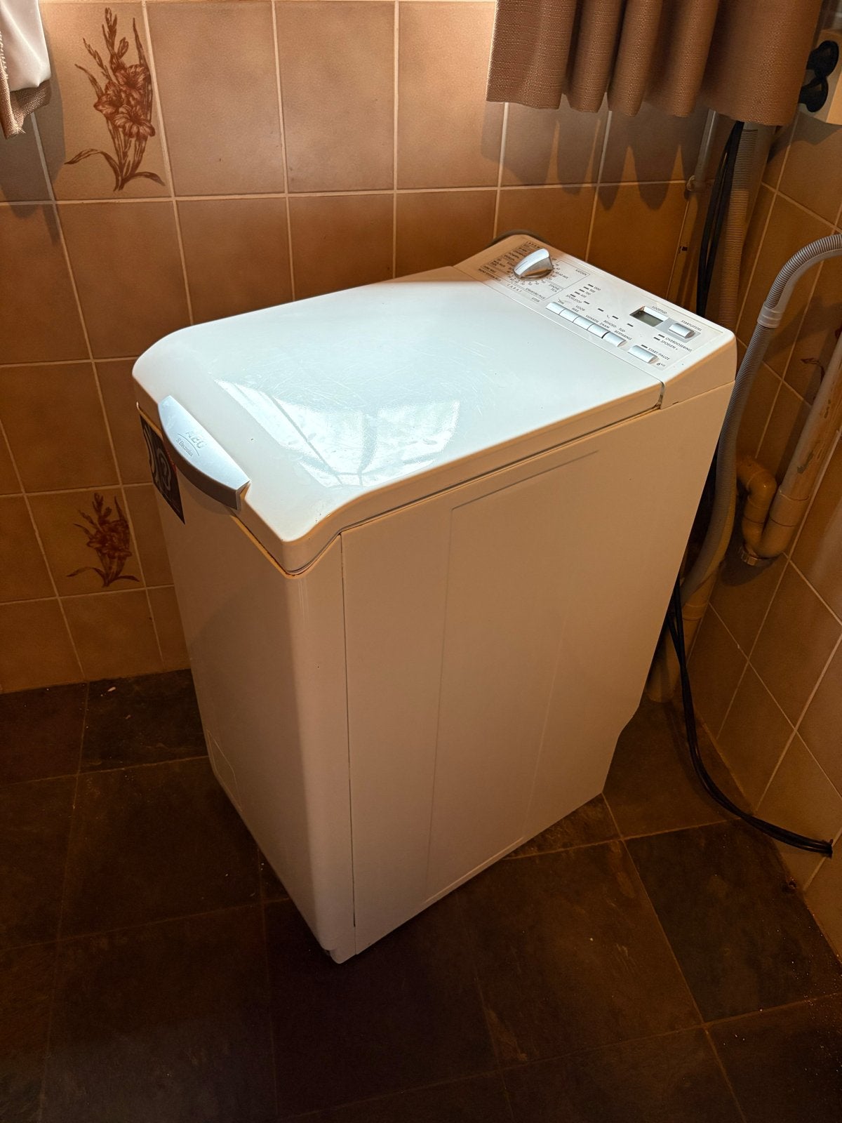 AEG Bovenlader Wasmachine 6 kg - Perfect voor kleine ruimtes, Ophalen, Gebruikt, Bovenlader, Kort programma