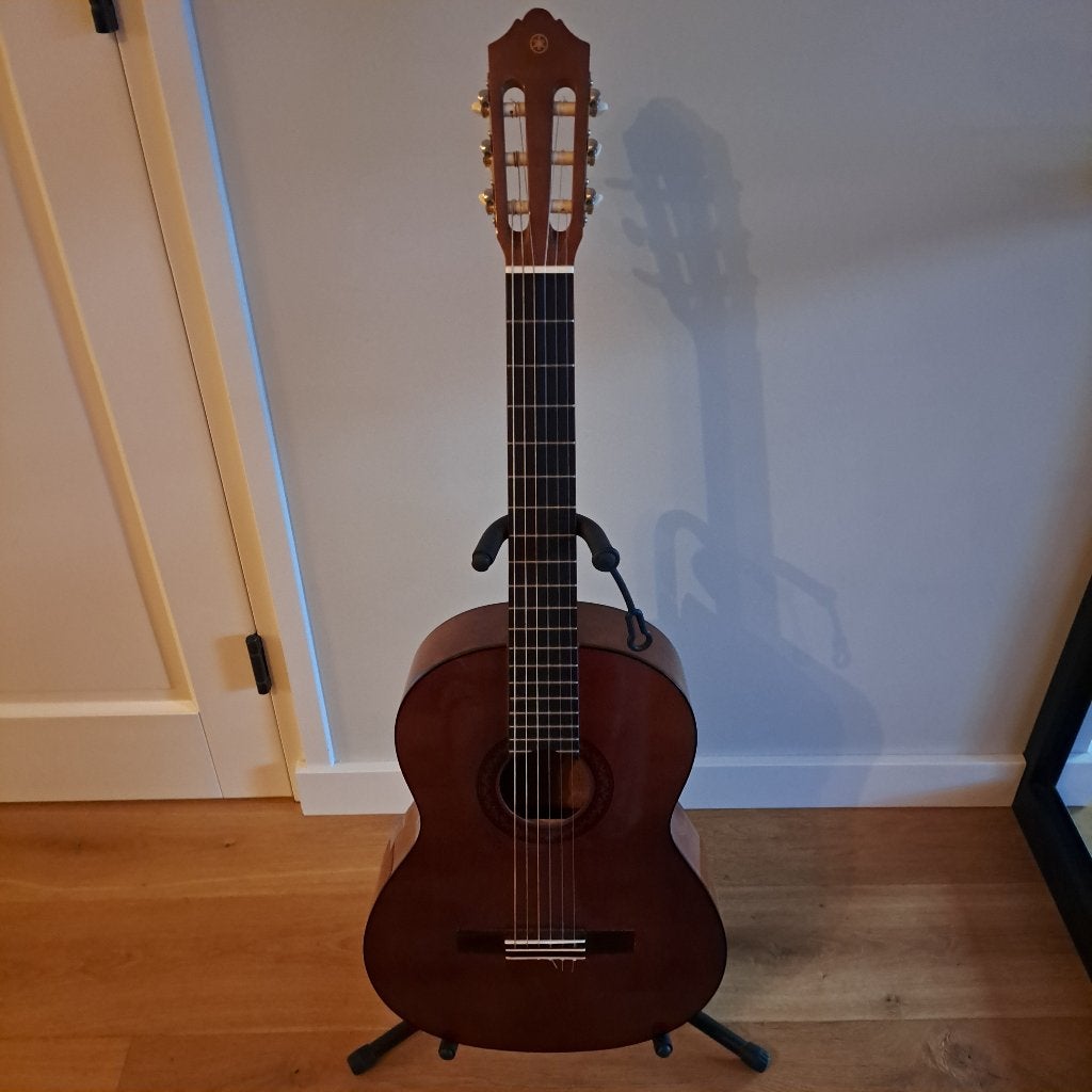 Yamaha-C-40 klassieke gitaar, Muziek en Instrumenten, Snaarinstrumenten | Gitaren | Akoestisch, Ophalen, Zo goed als nieuw, Klassieke of Spaanse gitaar