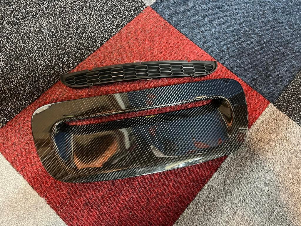 Originele Carbon Hoodscoop MINI R56, Gebruikt, Voor, Ophalen of Verzenden, Mini